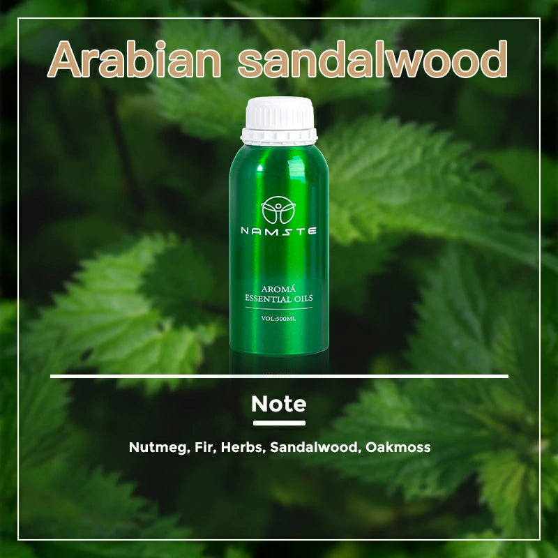 Namste Wooden Scent Series 500ml Essential Oil - Rich, Calming Wood Aromas for Diffusers