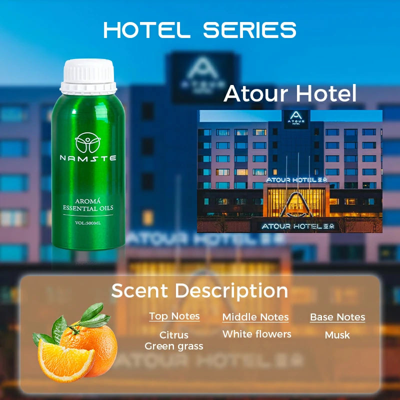 Namste Hotel Series Essential Oils 500ml - Premium Scents for Hotels, Spas & Luxury Spaces