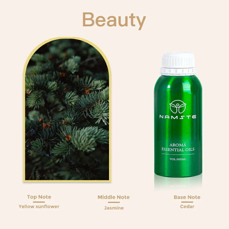 Namste Perfume Essential Oils 500ml Series - Create a Relaxing, Luxurious Ambience for Your Space