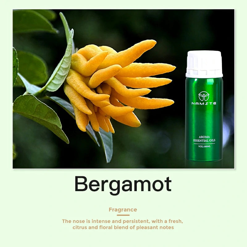 Namste Floral & Fruity 100ml Essential Oils - Fresh Floral & Sweet Fruit Scents for Home & Office