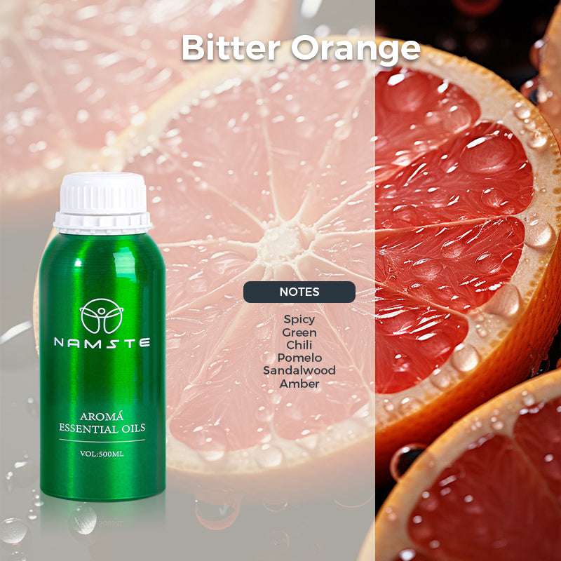 Namste Floral & Fruity Collection Series 500ml Essential Oil - Uplifting Floral & Refreshing Fruit Scents for Home and Office