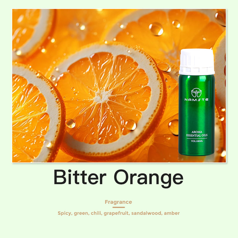 Namste Floral & Fruity Collection Series 100ml Essential Oil - Uplifting Floral & Refreshing Fruit Scents for Home and Office