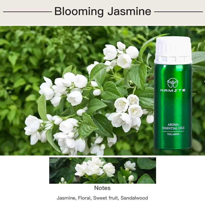 Namste Floral & Fruity 100ml Essential Oils - Fresh Floral & Sweet Fruit Scents for Home & Office