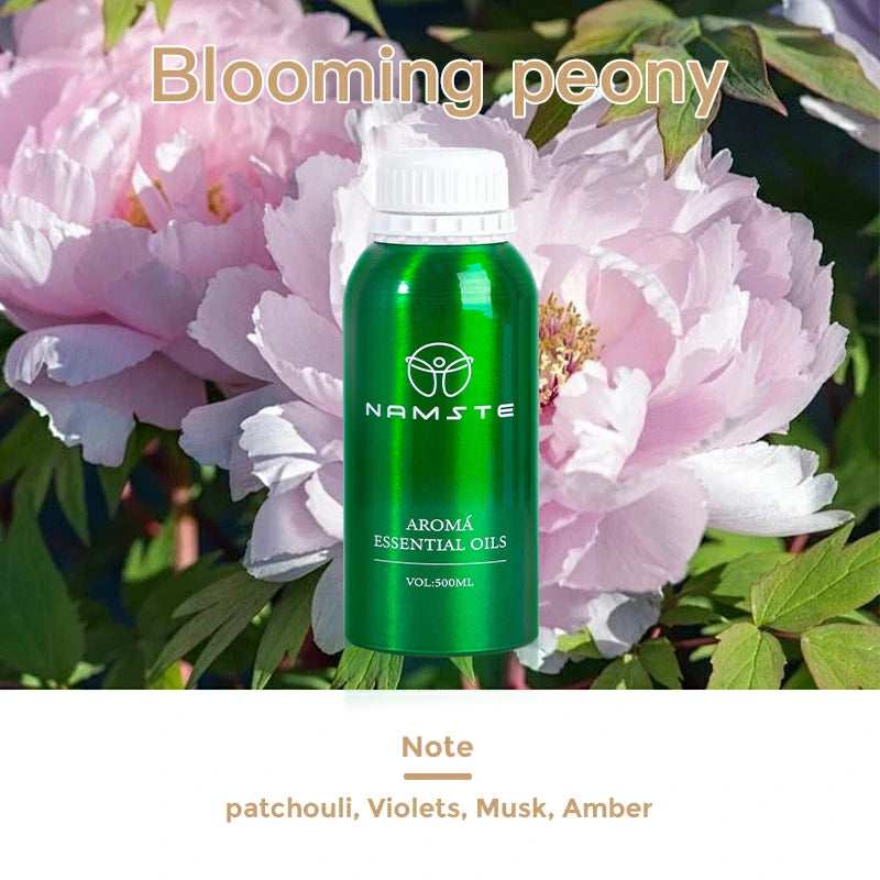 Namste Floral & Fruity Collection Series 500ml Essential Oil - Uplifting Floral & Refreshing Fruit Scents for Home and Office