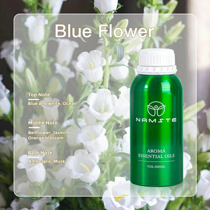 Namste Floral & Fruity 500ml Essential Oils - Fresh Floral & Sweet Fruit Scents for Home & Office