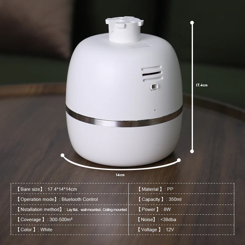 Namste Square Aroma Diffuser – WiFi & Bluetooth for Large Spaces