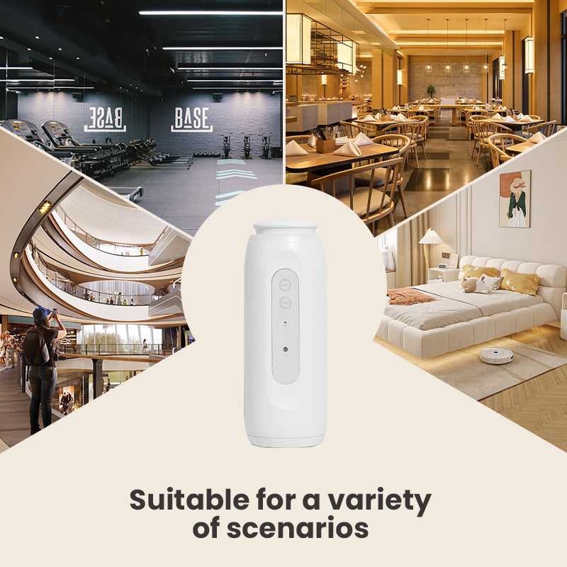 Namste Cylindrical Aroma Diffuser – Bluetooth & Quiet Performance