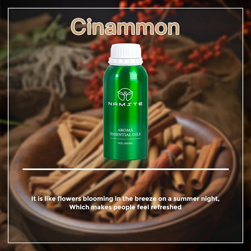 Namste Wooden Scent Series 500ml Essential Oil - Rich, Calming Wood Aromas for Diffusers