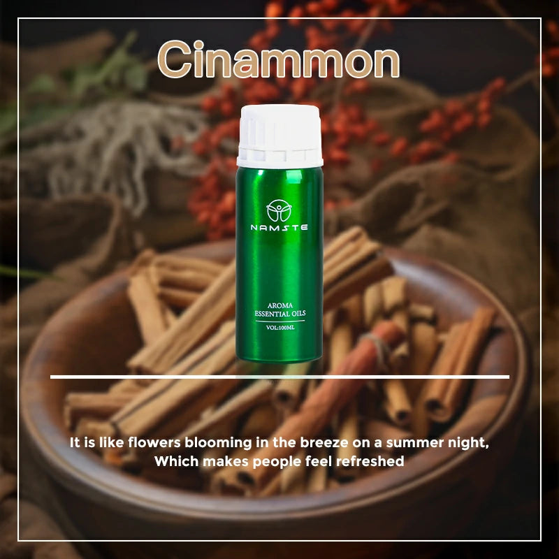 Namste Wooden Scent Series 100ml Essential Oil - Rich, Calming Wood Aromas for Diffusers