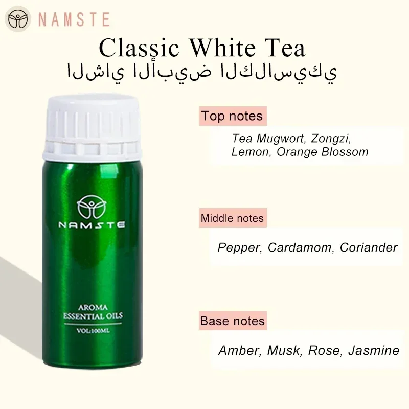 100ML All-Natural Essential Oil – Electric Aroma Diffuser & Air Freshener for Hotel & Commercial Use