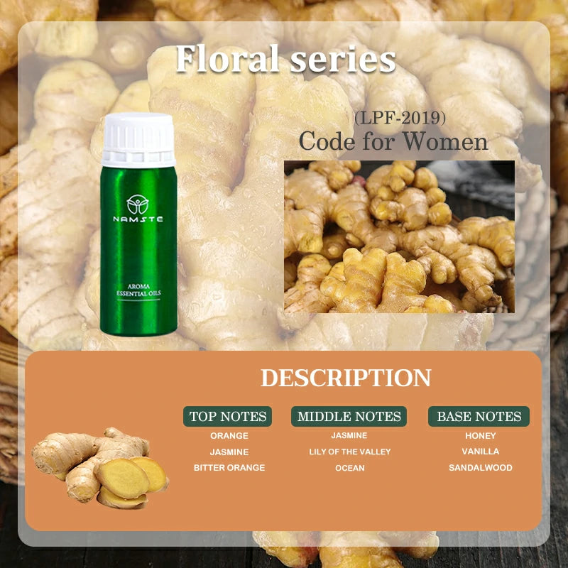 Namste Perfume Essential Oils 100ml Series - Create a Relaxing, Luxurious Ambience for Your Space