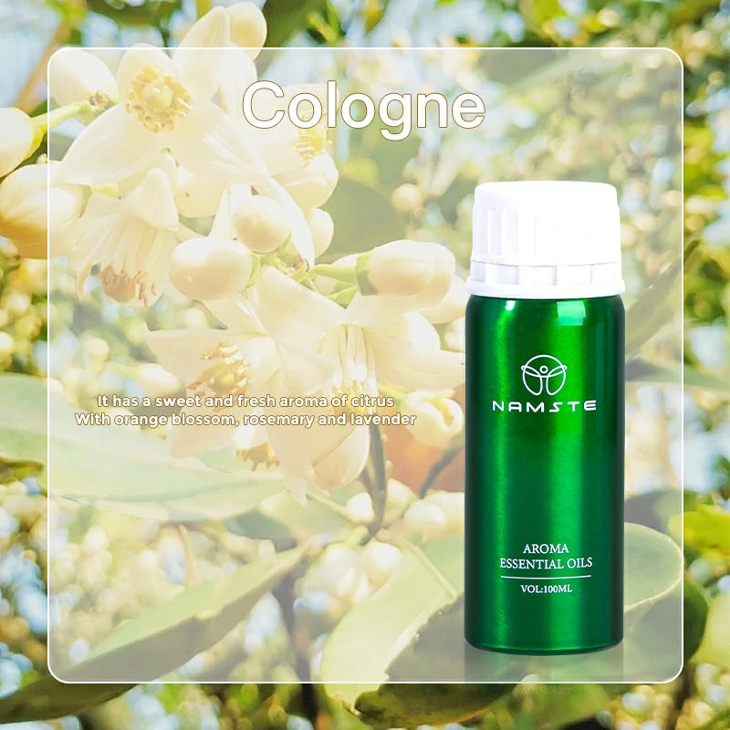 Namste Perfume Essential Oils 100ml Series - Luxurious Fragrances for Diffusers, Ideal for Home & Office Spaces