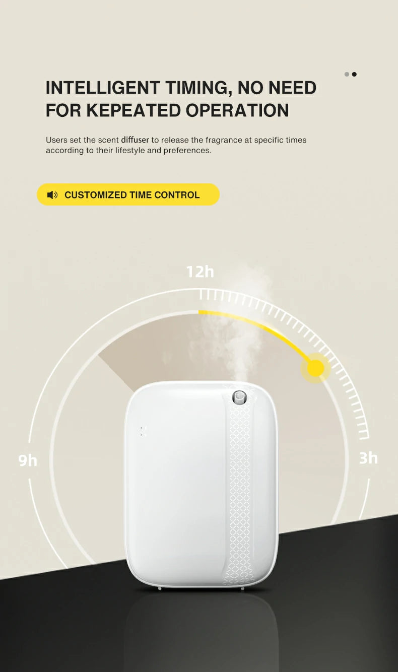 Namste Compact Aroma Diffuser – Quiet & Bluetooth