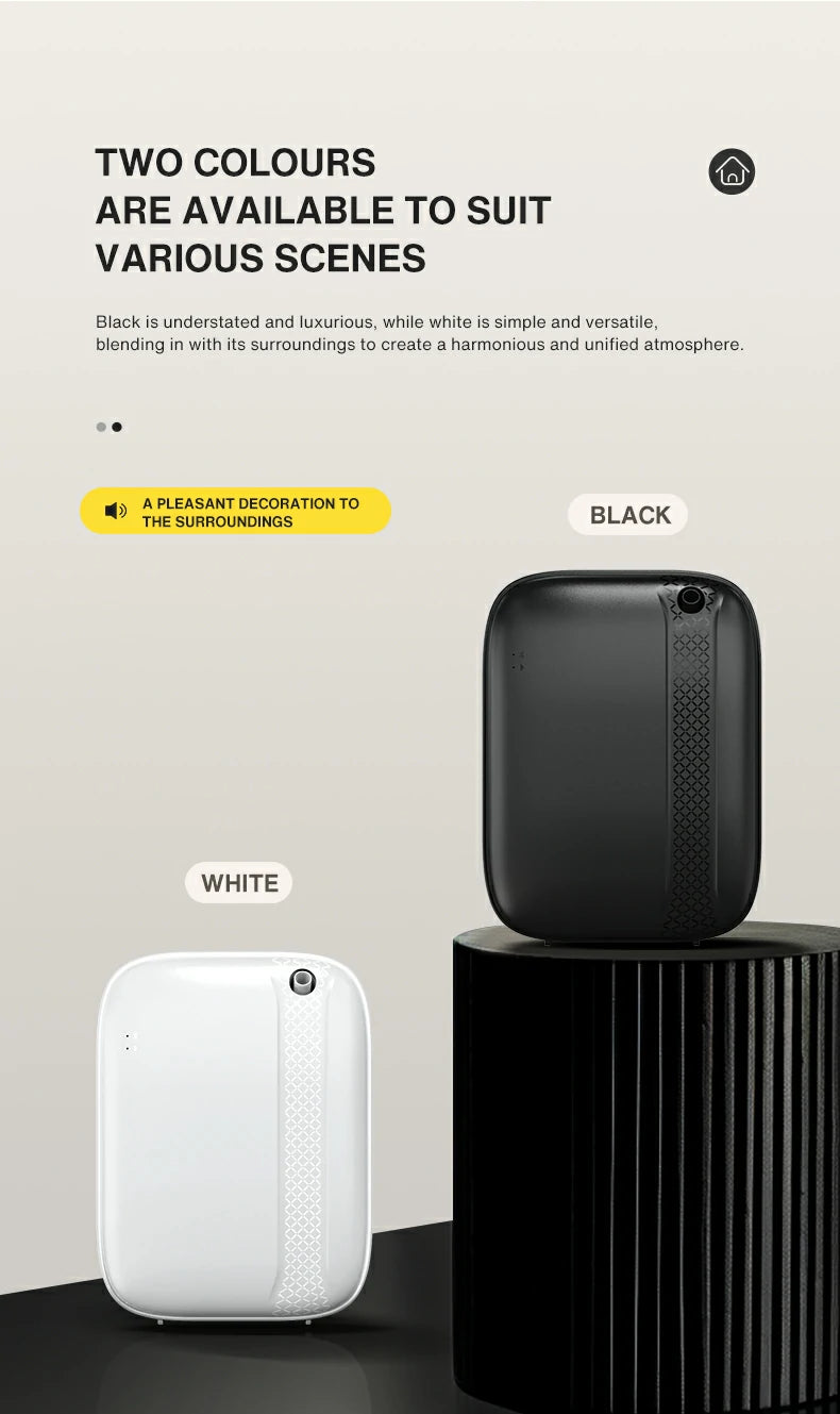 Namste Compact Aroma Diffuser – Quiet & Bluetooth