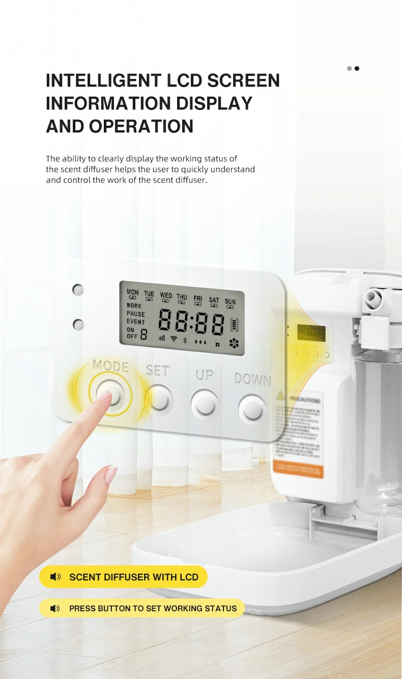 Namste Compact Aroma Diffuser – Quiet & Bluetooth