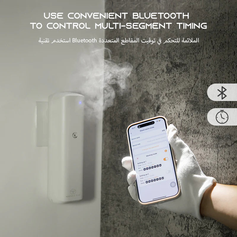 Namste Small Cylindrical Aroma Diffuser – Easy Control & Relaxing Scent