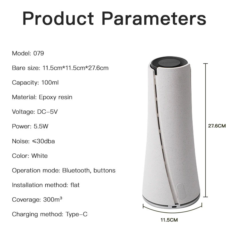 Namste Cone Aroma Diffuser – Smart Control & Quiet Fragrance