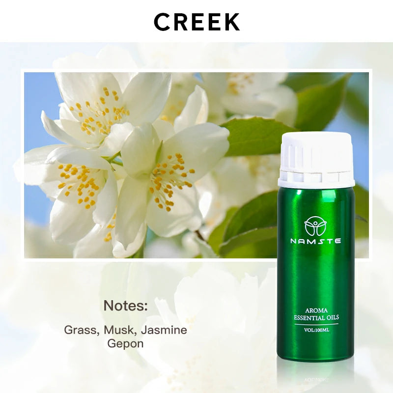 Namste Perfume Essential Oils 100ml Series - Luxurious Fragrances for Diffusers, Ideal for Home & Office Spaces