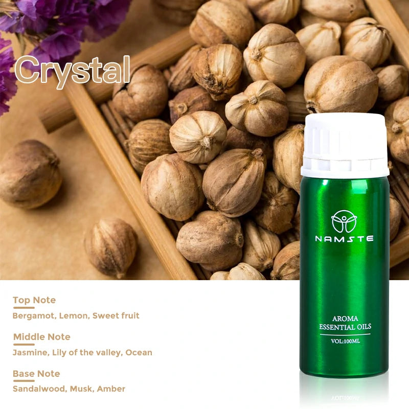 Namste Perfume Essential Oils 100ml Series - Create a Relaxing, Luxurious Ambience for Your Space