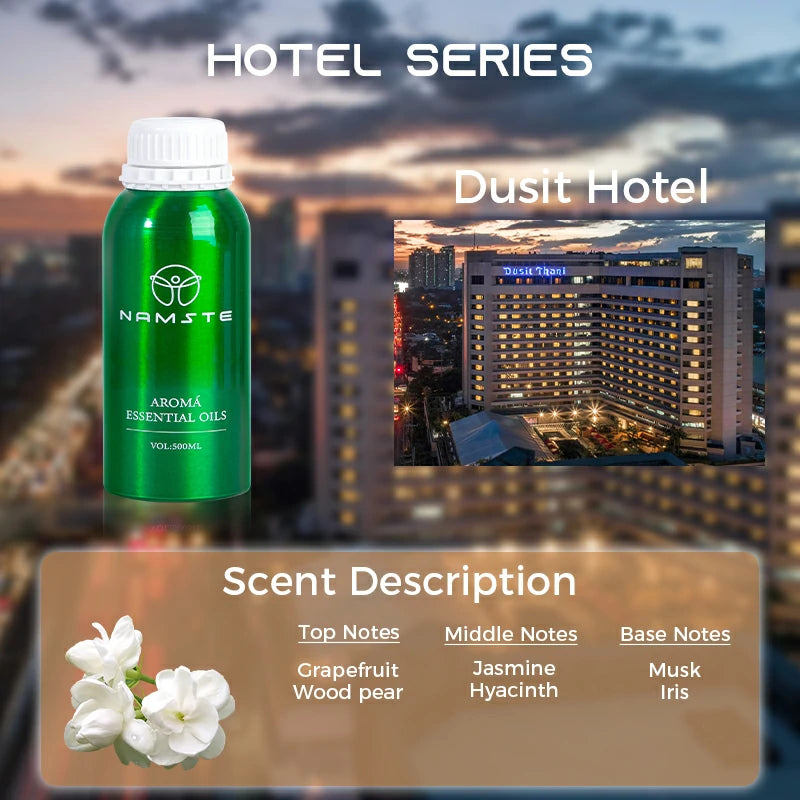 Namste Hotel Series Essential Oils 500ml - Premium Scents for Hotels, Spas & Luxury Spaces