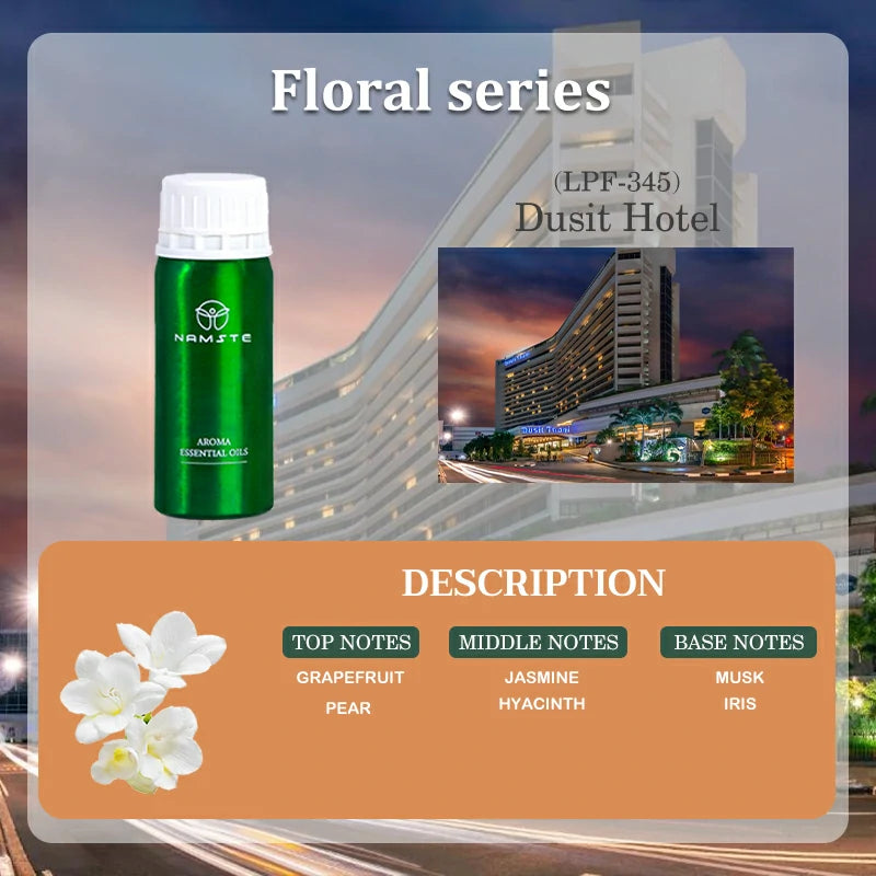 Namste Hotel Series Essential Oils 100ml - Premium Scents for Hotels, Spas & Luxury Spaces