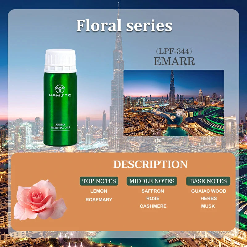 Namste Hotel Series Essential Oils 100ml - Premium Scents for Hotels, Spas & Luxury Spaces