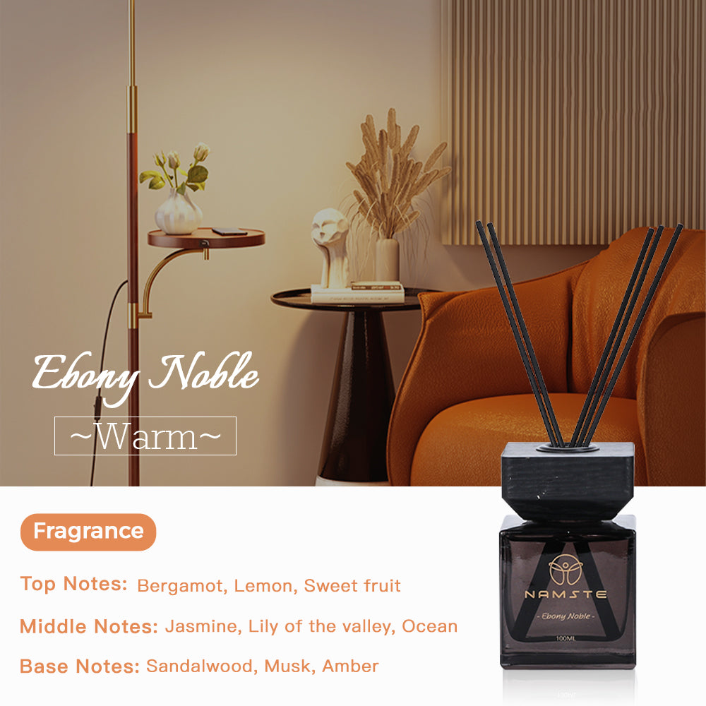 100ML Reed Diffuser – Fireless Aromatherapy, Natural Scent for Home & Hotel