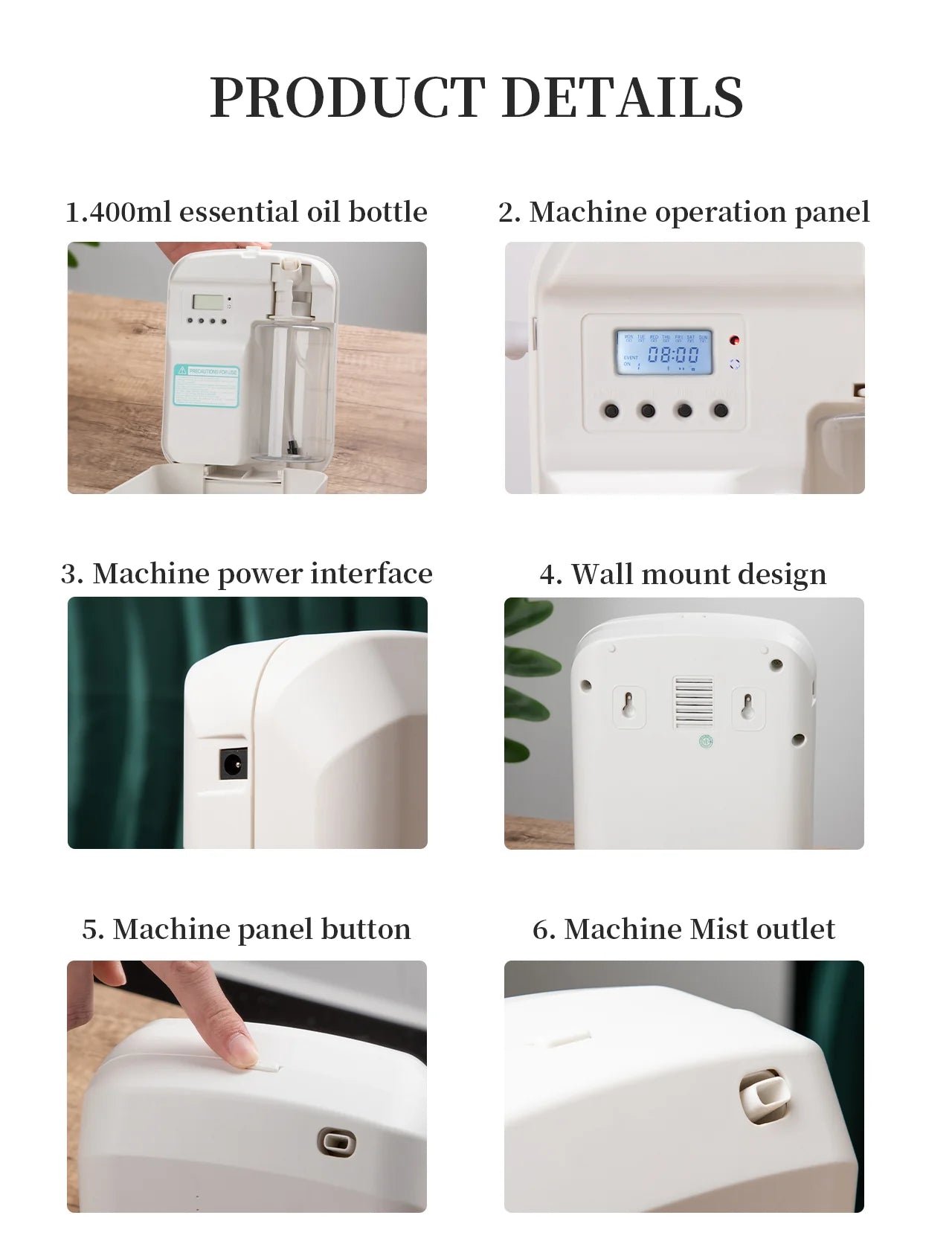 Namste Essential Oil Diffuser – Efficient Design & Relaxing Fragrance