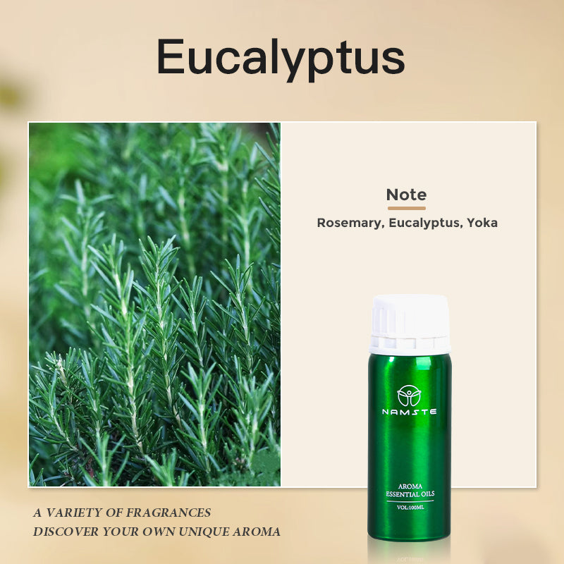 Namste Floral & Fruity Collection Series 100ml Essential Oil - Uplifting Floral & Refreshing Fruit Scents for Home and Office