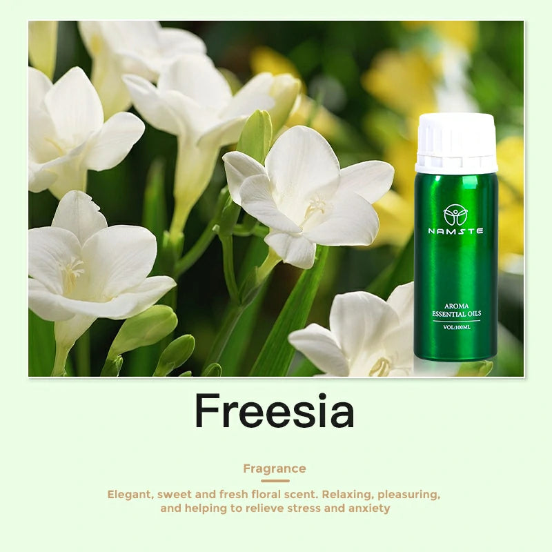 Namste Perfume Essential Oils 100ml Series - Luxurious Fragrances for Diffusers, Ideal for Home & Office Spaces