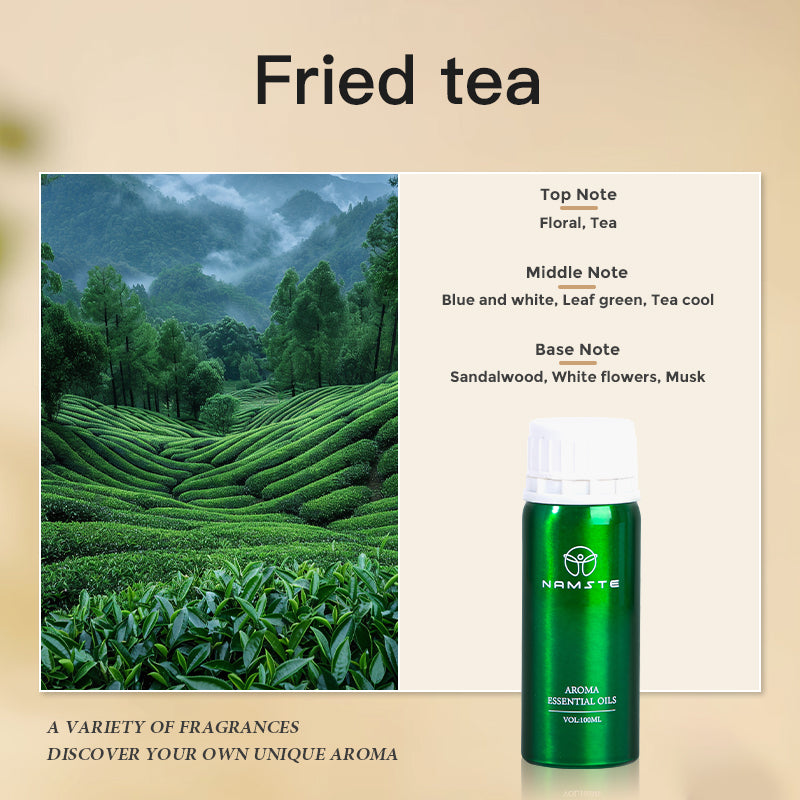 Namste Floral & Fruity Collection Series 100ml Essential Oil - Uplifting Floral & Refreshing Fruit Scents for Home and Office