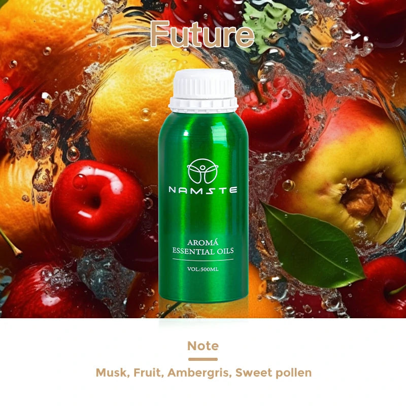 Namste Perfume Essential Oils 500ml Series - Luxurious Fragrances for Diffusers, Ideal for Home & Office Spaces