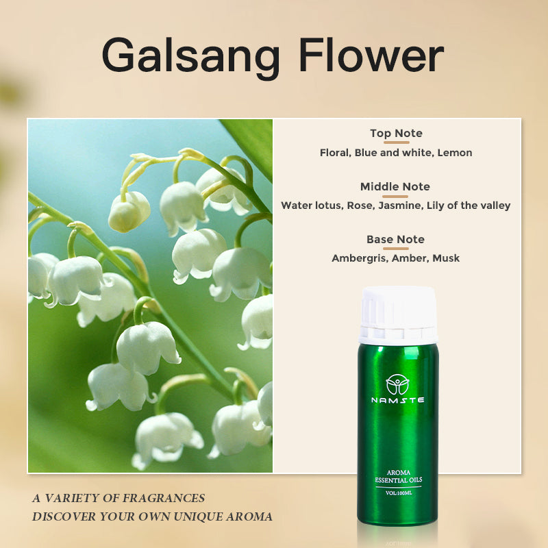 Namste Floral & Fruity Collection Series 100ml Essential Oil - Uplifting Floral & Refreshing Fruit Scents for Home and Office