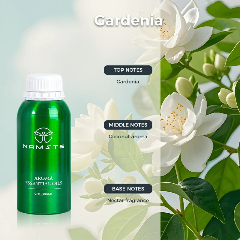 Namste Floral & Fruity 500ml Essential Oils - Fresh Floral & Sweet Fruit Scents for Home & Office