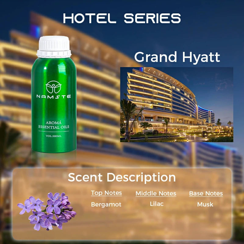 Namste Hotel Series Essential Oils 500ml - Premium Scents for Hotels, Spas & Luxury Spaces