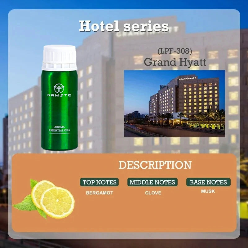 Namste Hotel Series Essential Oils 100ml - Premium Scents for Hotels, Spas & Luxury Spaces