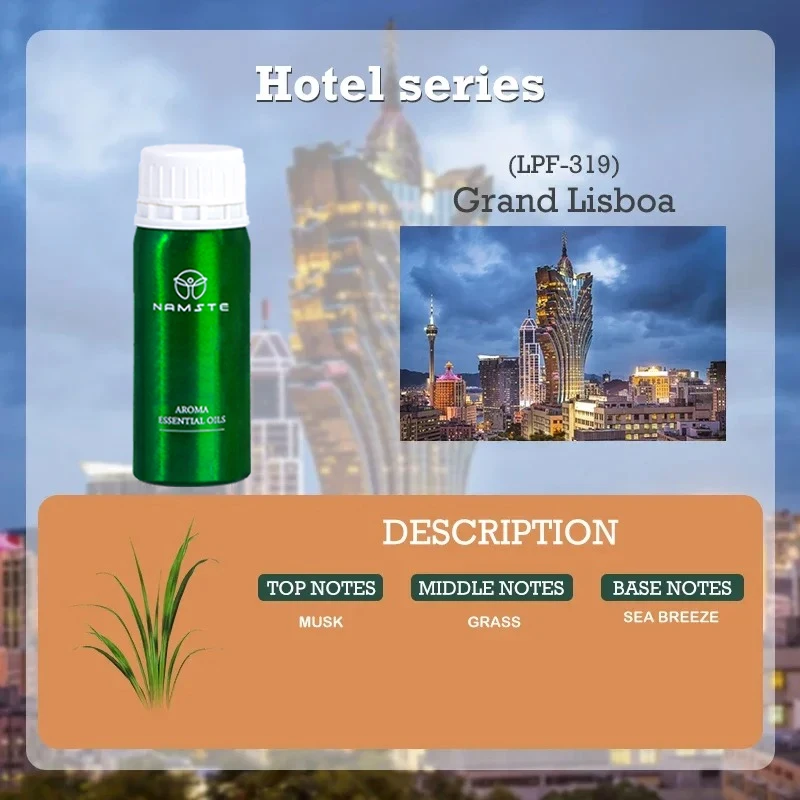 100ML All-Natural Essential Oil – Electric Aroma Diffuser & Air Freshener for Hotel & Commercial Use