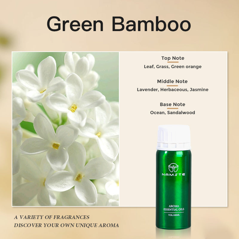 Namste Floral & Fruity Collection Series 100ml Essential Oil - Uplifting Floral & Refreshing Fruit Scents for Home and Office