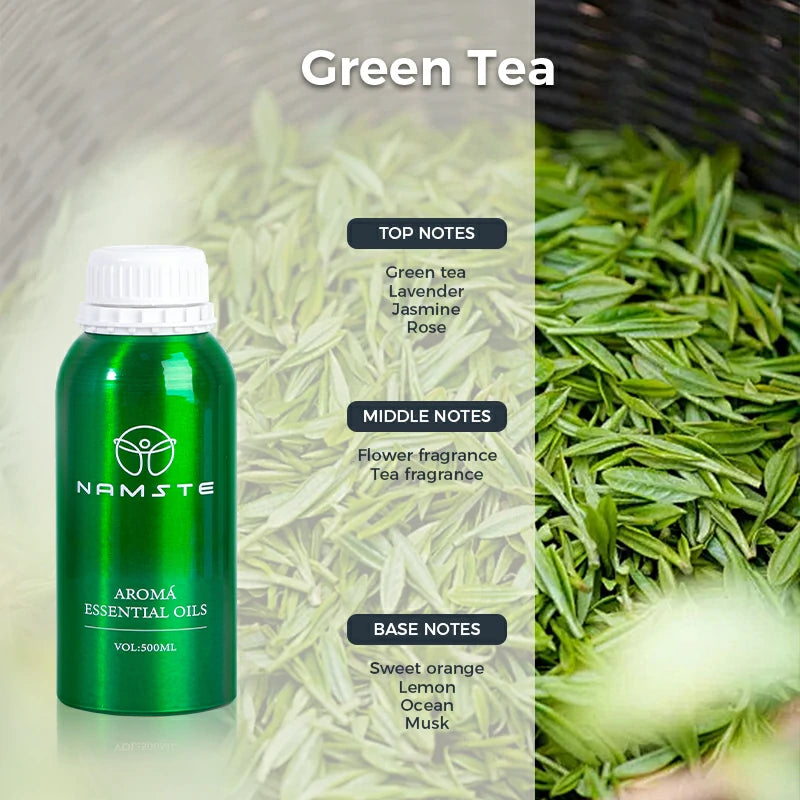 Namste Floral & Fruity Collection Series 500ml Essential Oil - Uplifting Floral & Refreshing Fruit Scents for Home and Office