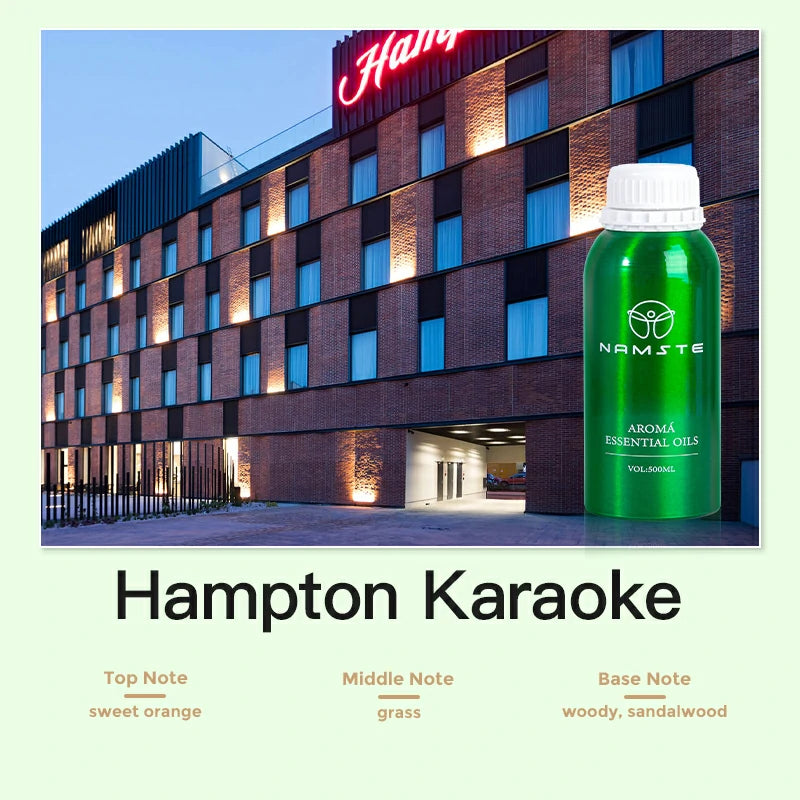 Namste Hotel Series Essential Oils 500ml - Premium Scents for Hotels, Spas & Luxury Spaces
