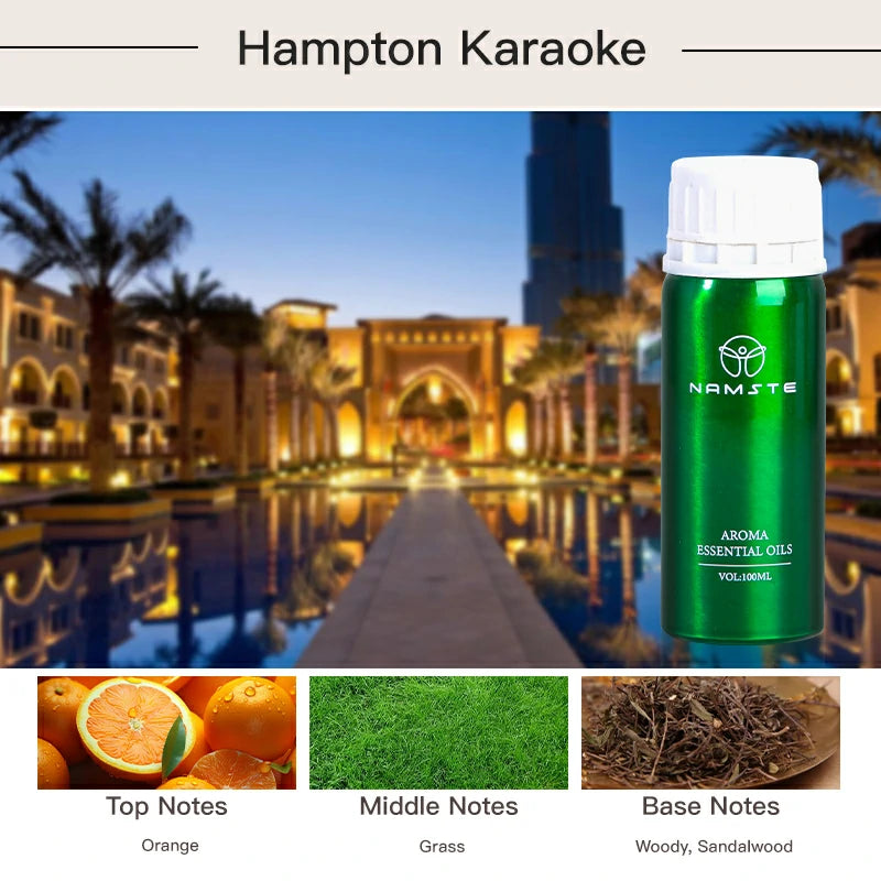 Namste Hotel Series Essential Oils 100ml - Premium Scents for Hotels, Spas & Luxury Spaces