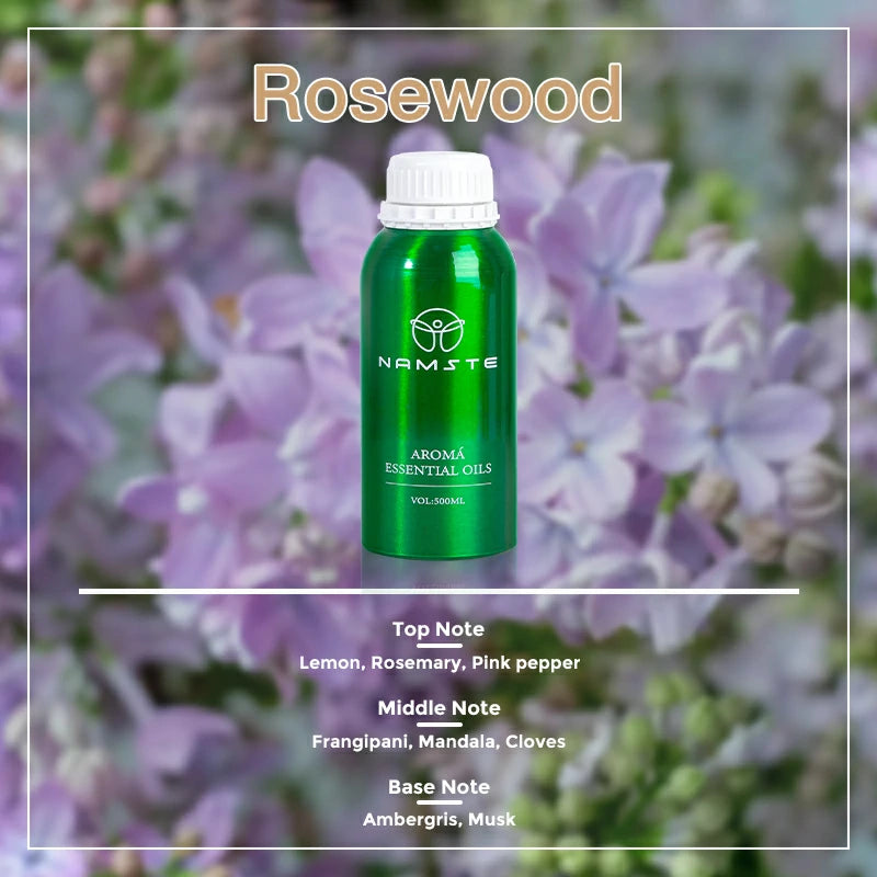 Namste Wooden Scent Series 500ml Essential Oil - Rich, Calming Wood Aromas for Diffusers
