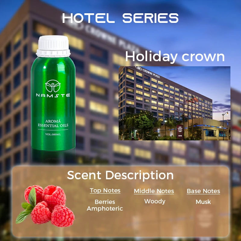 Namste Hotel Series Essential Oils 500ml - Premium Scents for Hotels, Spas & Luxury Spaces