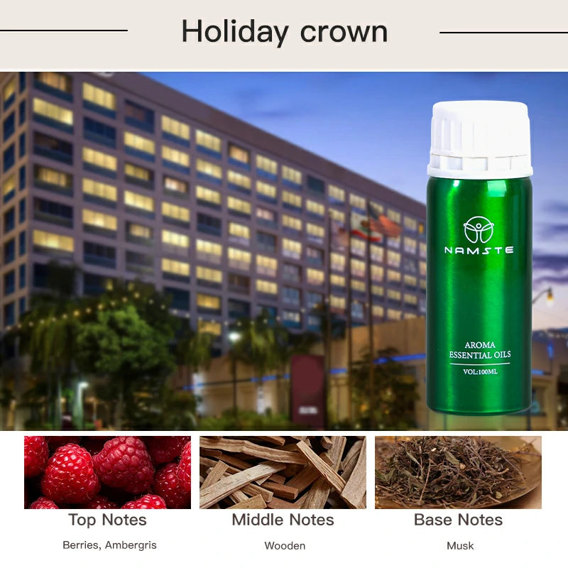 Namste Hotel Series Essential Oils 100ml - Premium Scents for Hotels, Spas & Luxury Spaces