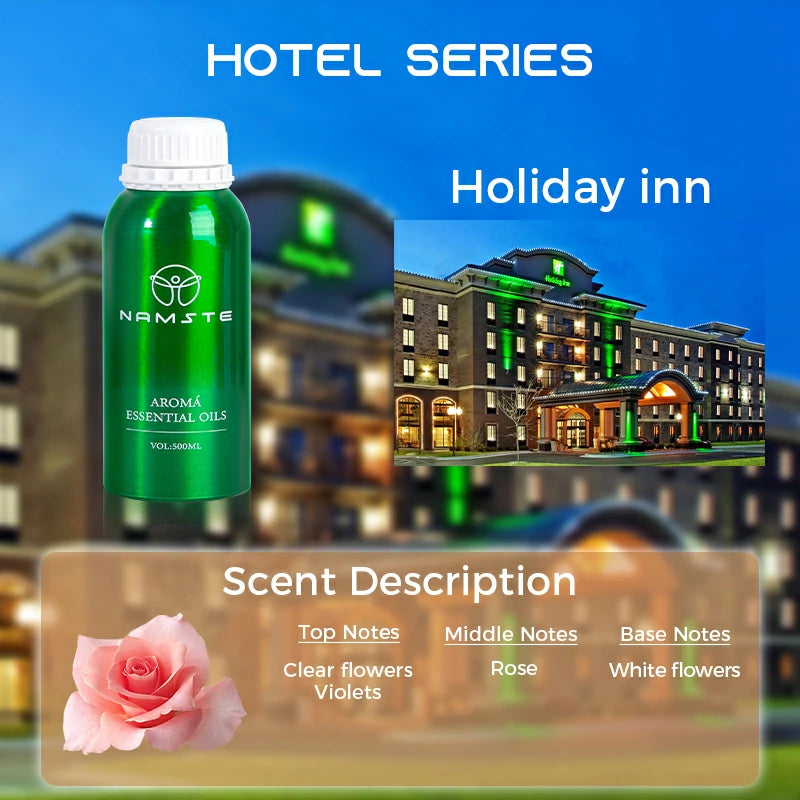 Namste Hotel Series Essential Oils 500ml - Premium Scents for Hotels, Spas & Luxury Spaces