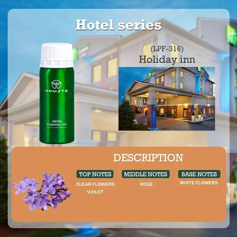 Namste Hotel Series Essential Oils 100ml - Premium Scents for Hotels, Spas & Luxury Spaces