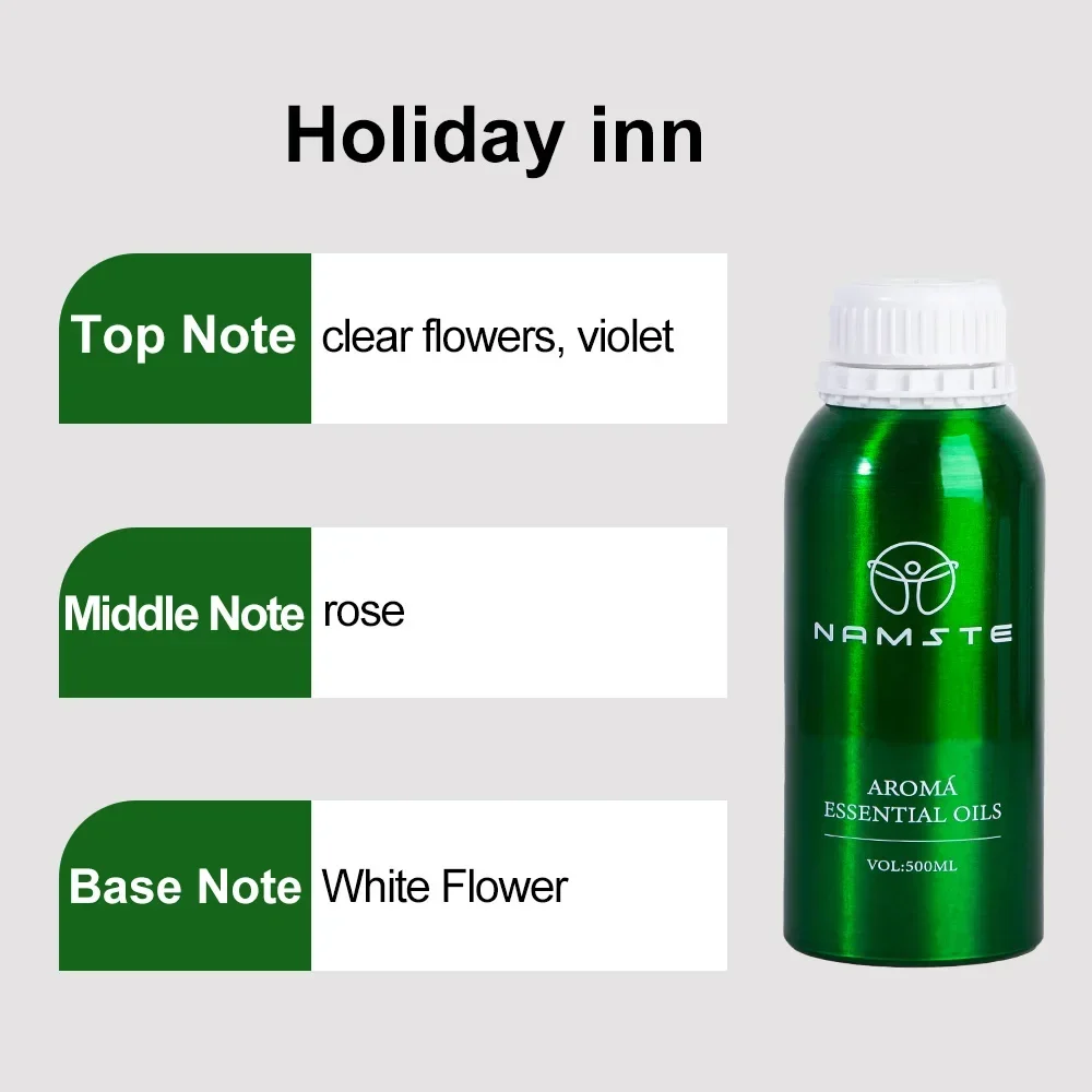 500ML Essential Oils for Aroma Diffuser – Room Air Freshener for Hotels and Home