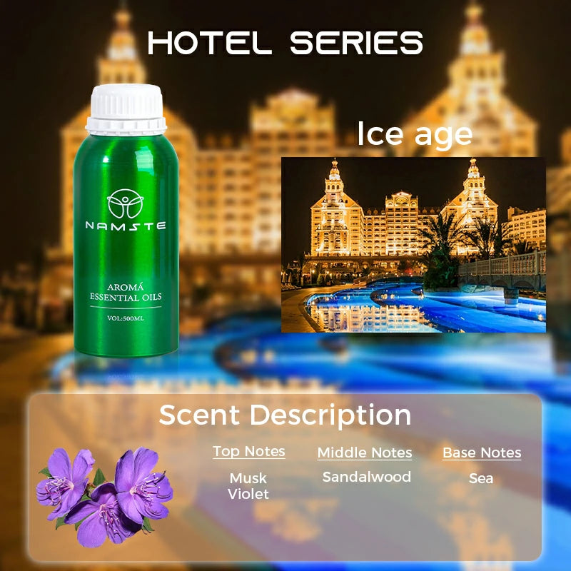 Namste Hotel Series Essential Oils 500ml - Premium Scents for Hotels, Spas & Luxury Spaces