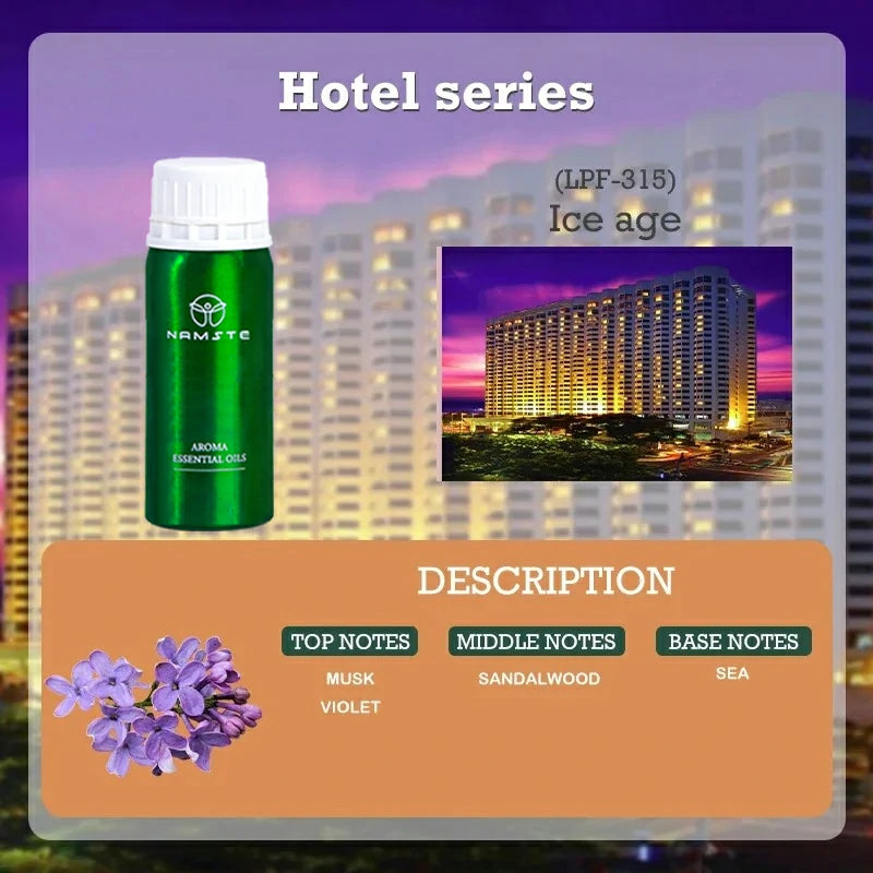 Namste Hotel Series Essential Oils 100ml - Premium Scents for Hotels, Spas & Luxury Spaces