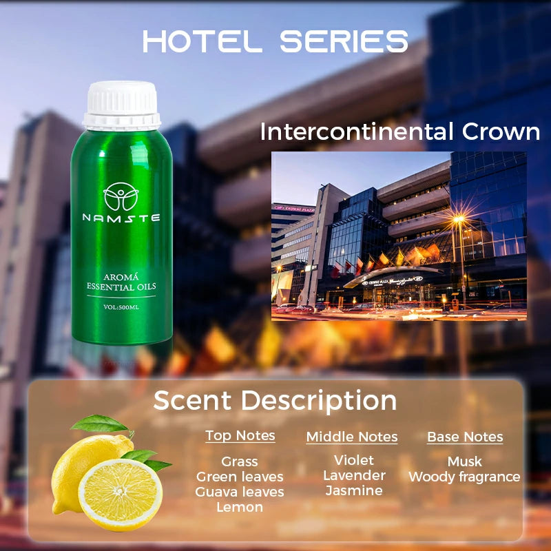 Namste Hotel Series Essential Oils 500ml - Premium Scents for Hotels, Spas & Luxury Spaces